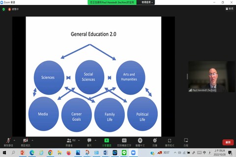 20221028【國際通識「滄波講座」| 設計有效的整合通識教育課程和作業，讓學生為其複雜思維做更好的準備】